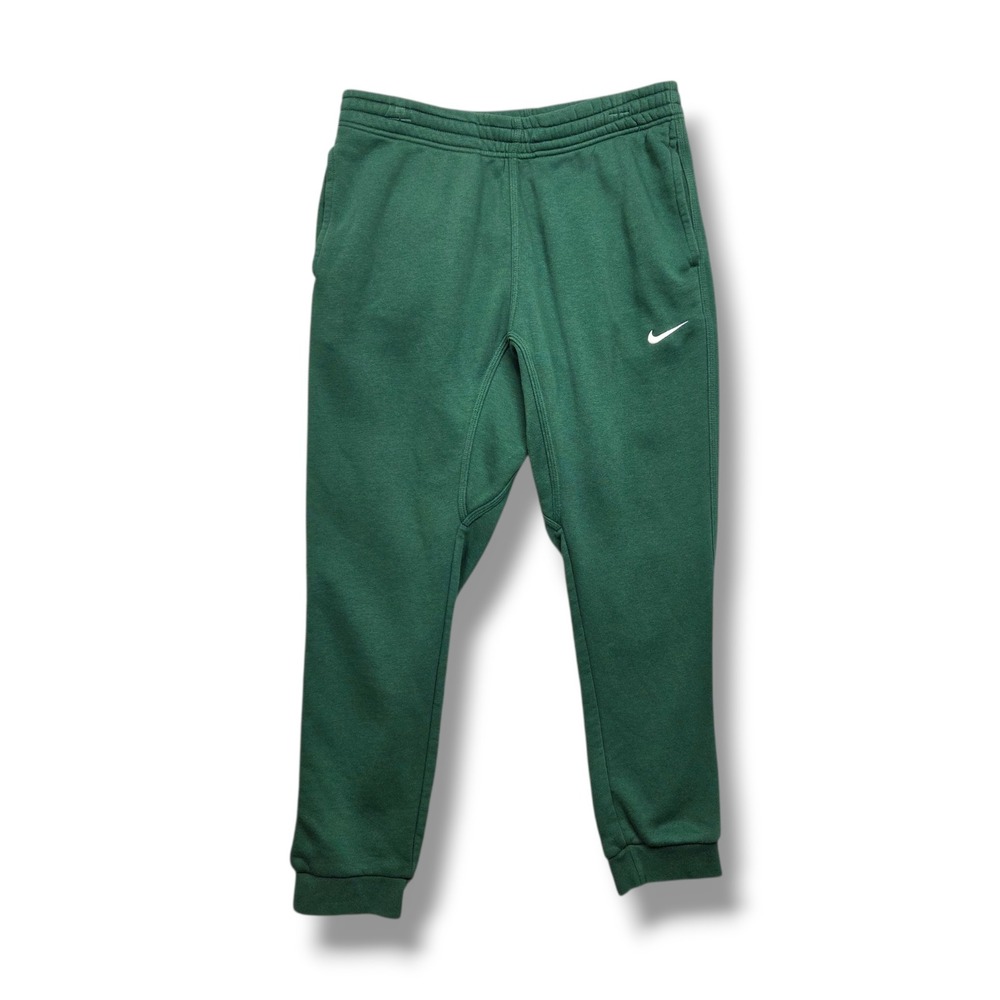 Nike‎ Sportswear Club Fleece Joggers Mens Large Green 716830-341 Sweatpants